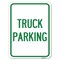 Signmission Truck Sign Truck Parking Heavy-Gauge Aluminum Rust Proof Parking Sign, 18" x 24", A-1824-22785 A-1824-22785 - alternate 1